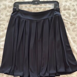 INC International Concepts Blue Mini Skater Skirt